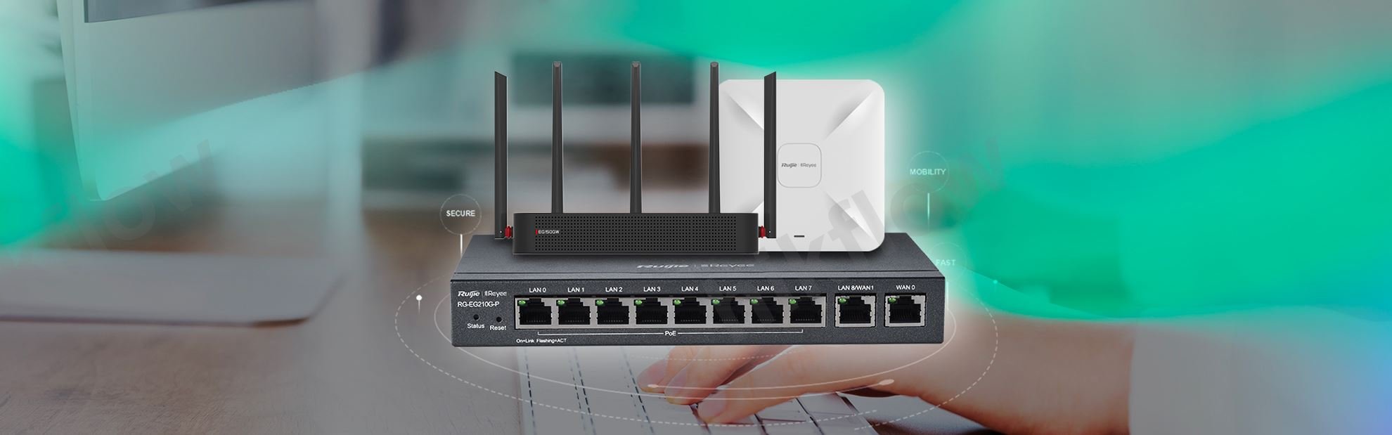 Ruijie Reyee RG-AP210-L Duvar Tipi Access Point