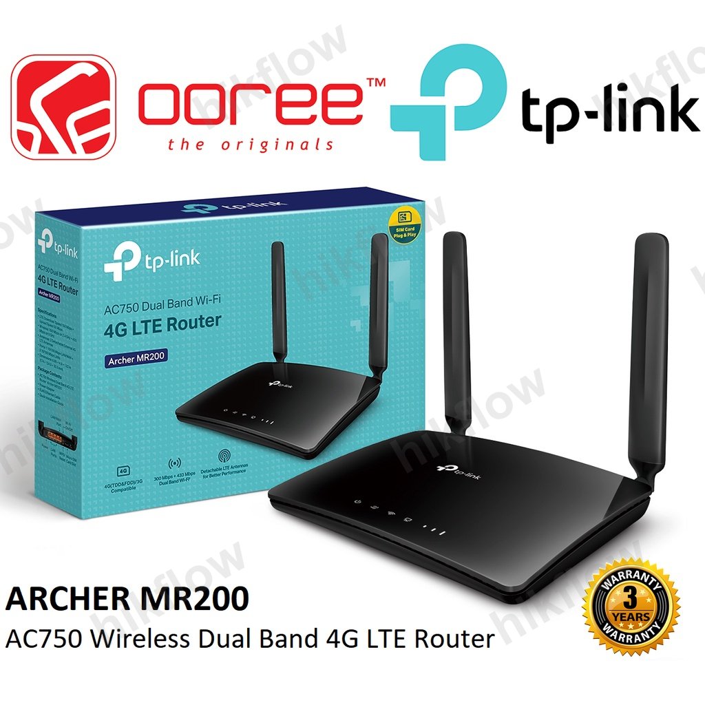TP-Link Archer MR400 AC1200 4G LTE Router