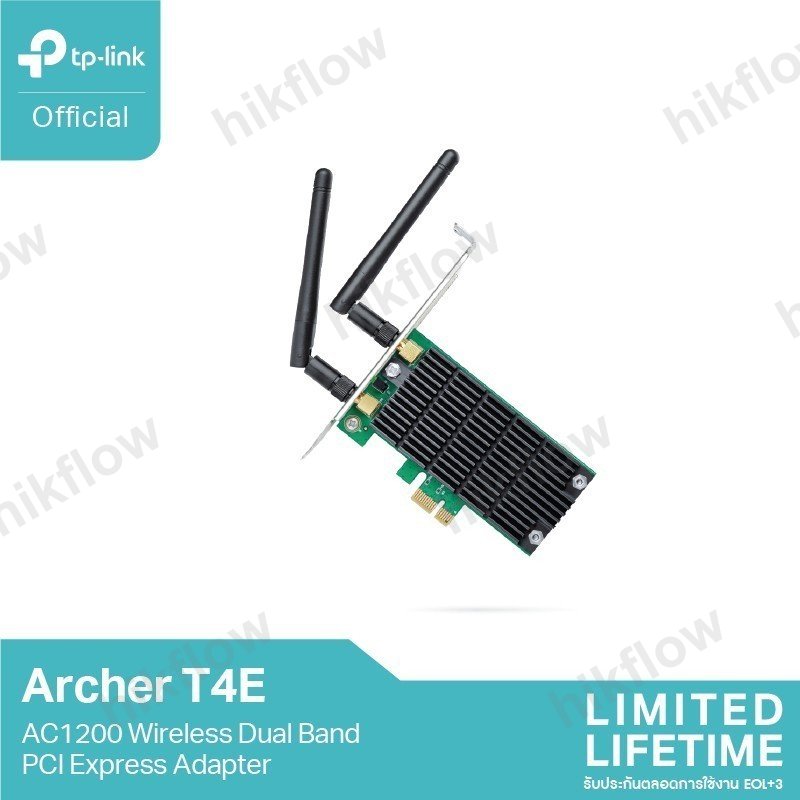 TP-Link Archer T4E AC1200 Kablosuz Dual Band PCI Express Adaptör