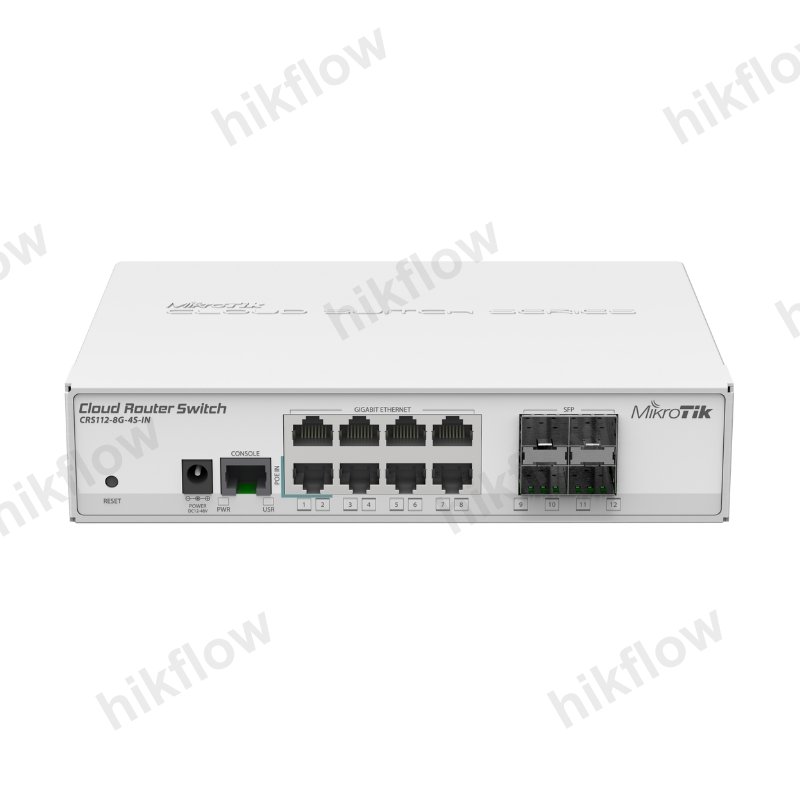 MikroTik CRS112-8G-4S-IN 8 Port Gigabit 4 SFP Switch