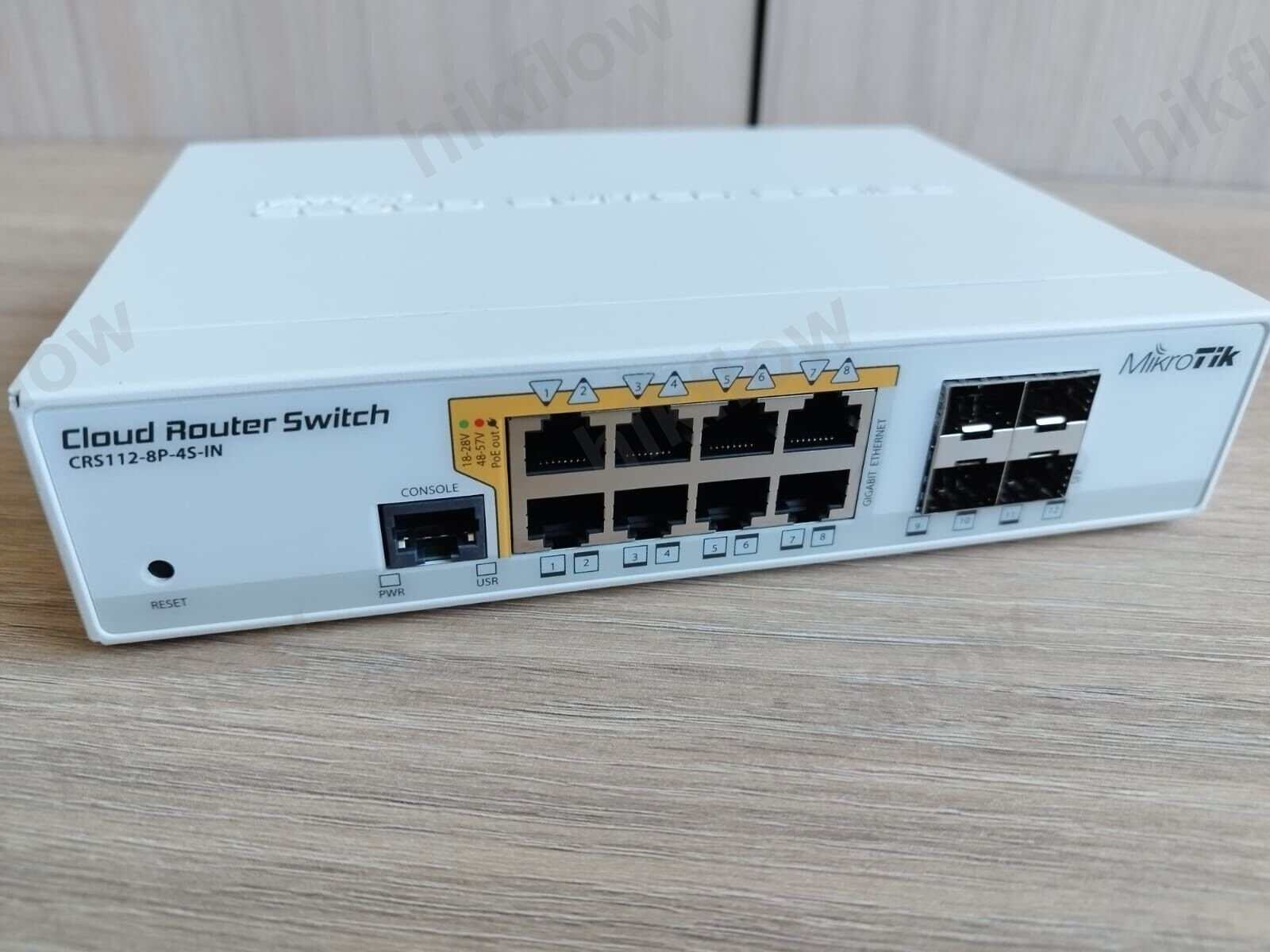 MikroTik CRS112-8P-4S-IN 8 Port PoE Gigabit Switch