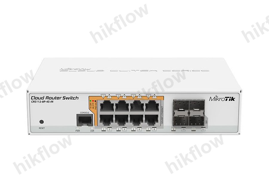MikroTik CRS112-8P-4S-IN 8 Port PoE Gigabit Switch