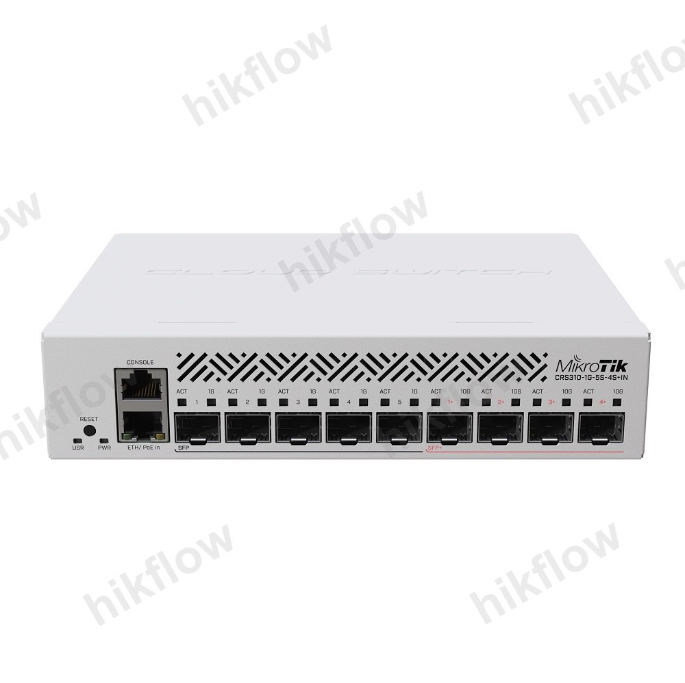 MikroTik CRS310-1G-5S-4S+IN Yönetilebilir Switch
