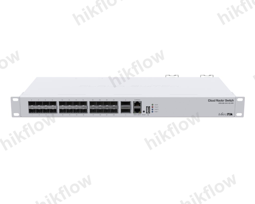 MikroTik CRS326-24S+2Q+RM 24 Port SFP+ 2 Port QSFP+ Switch
