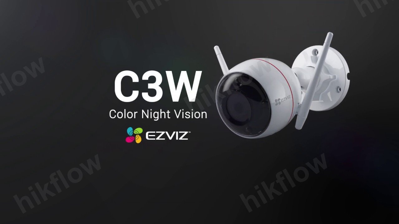 EZVIZ C3W Color Night Vision 2MP Wi-Fi Kamera (4mm)