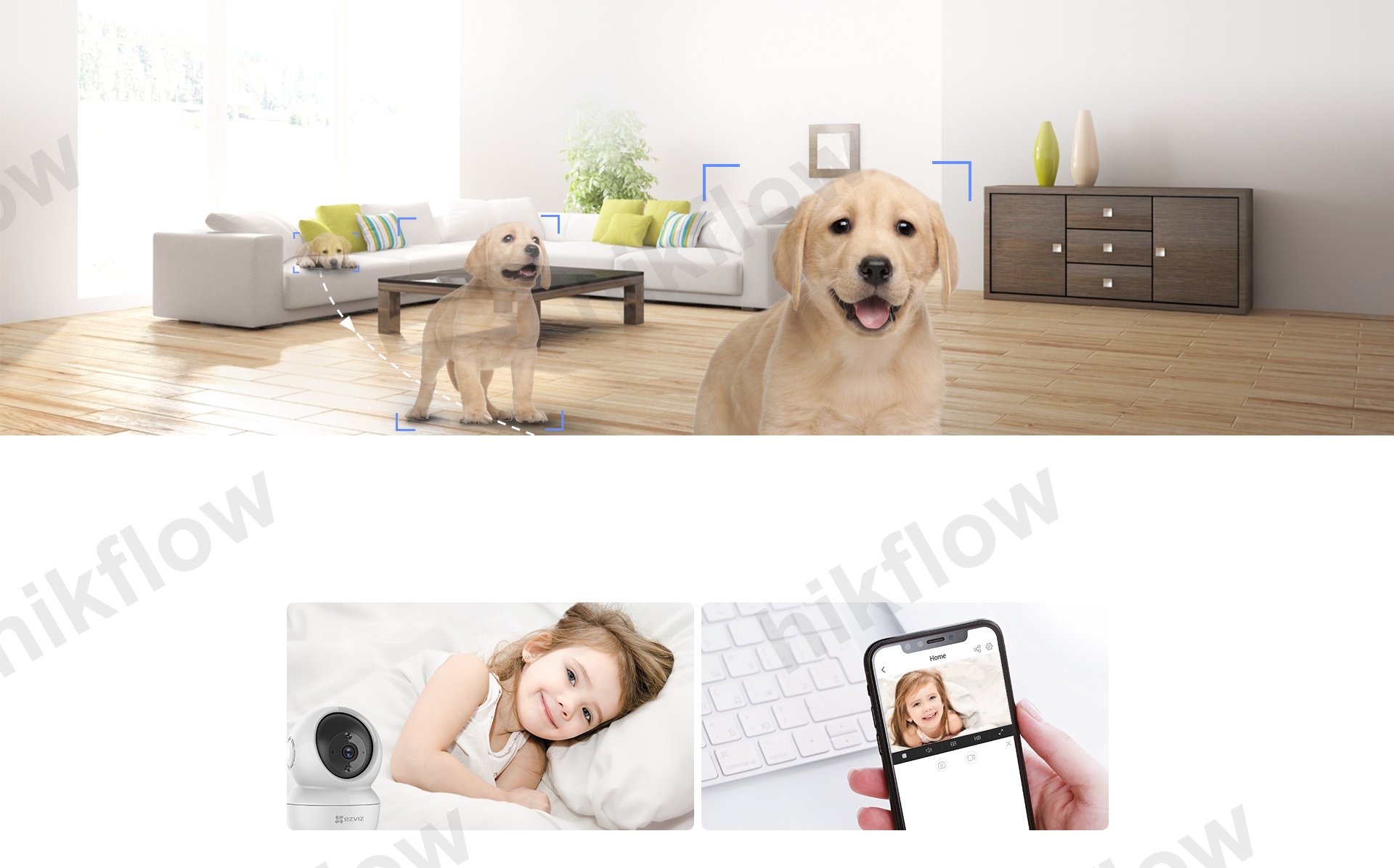 Ezviz C6N 1080p Akıllı Wi-Fi Pan & Tilt Kamera