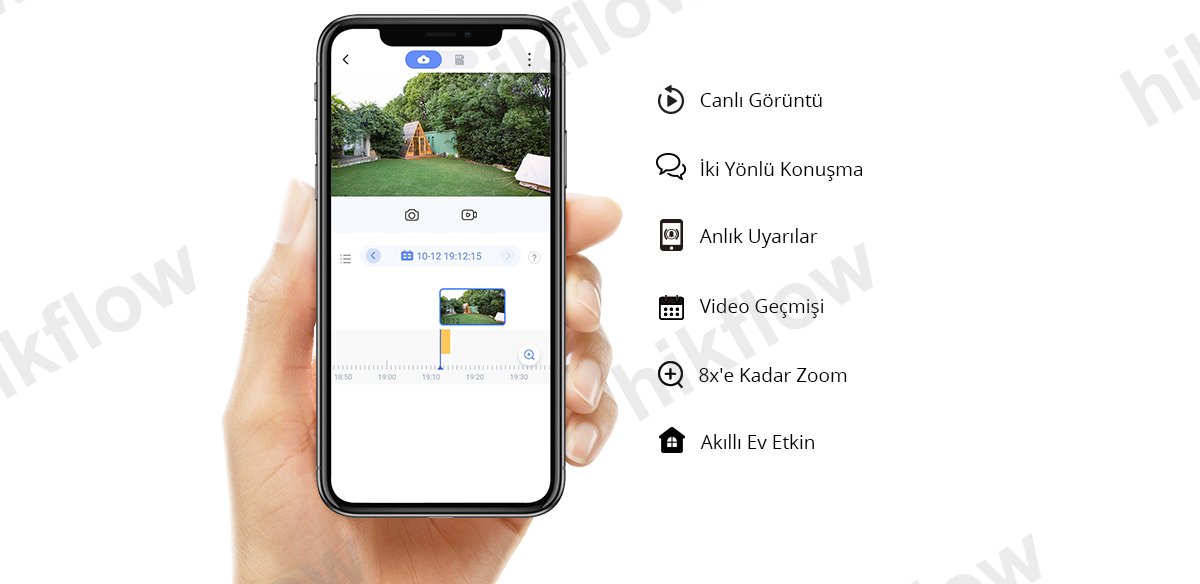 Ezviz DB2 2K Kablosuz Akıllı Görüntülü Kapı Zili Seti