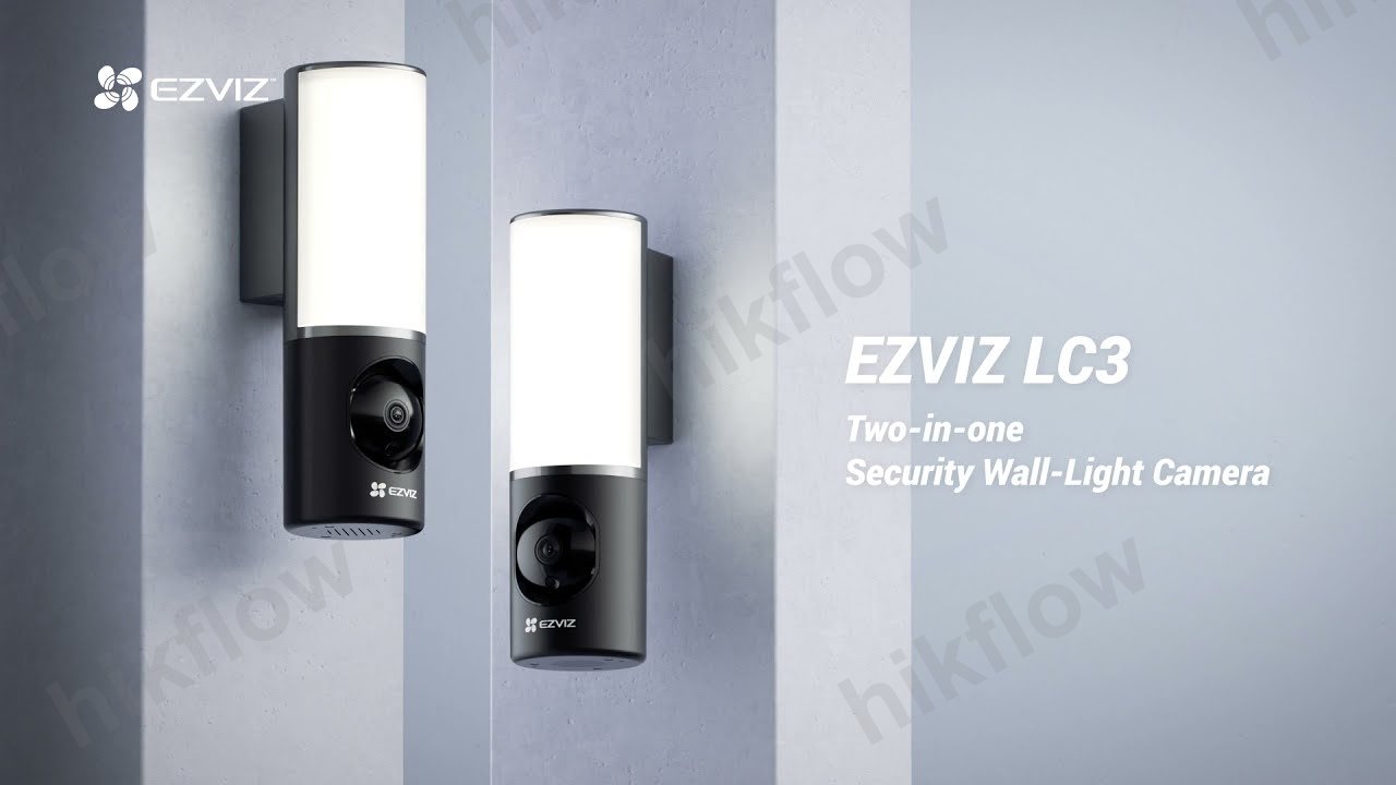 EZVIZ CS-EL3 4MP 2K Akıllı Güvenlik Işığı Kamerası