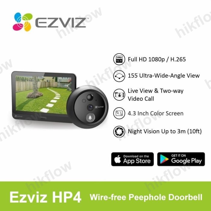 EZVIZ CS-HP4 1080p Akıllı Kapı Gözü