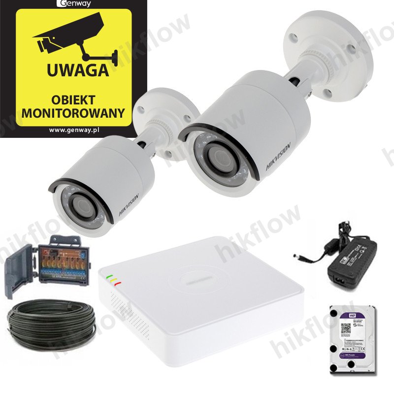 Hikvision DS-2CE16D0T-LFS 2MP Dual Light Sesli Bullet Kamera