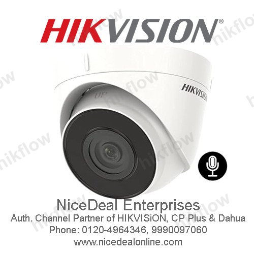 Hikvision DS-2CE70DF0T-LPFS 2MP ColorVu Sesli Turret Kamera