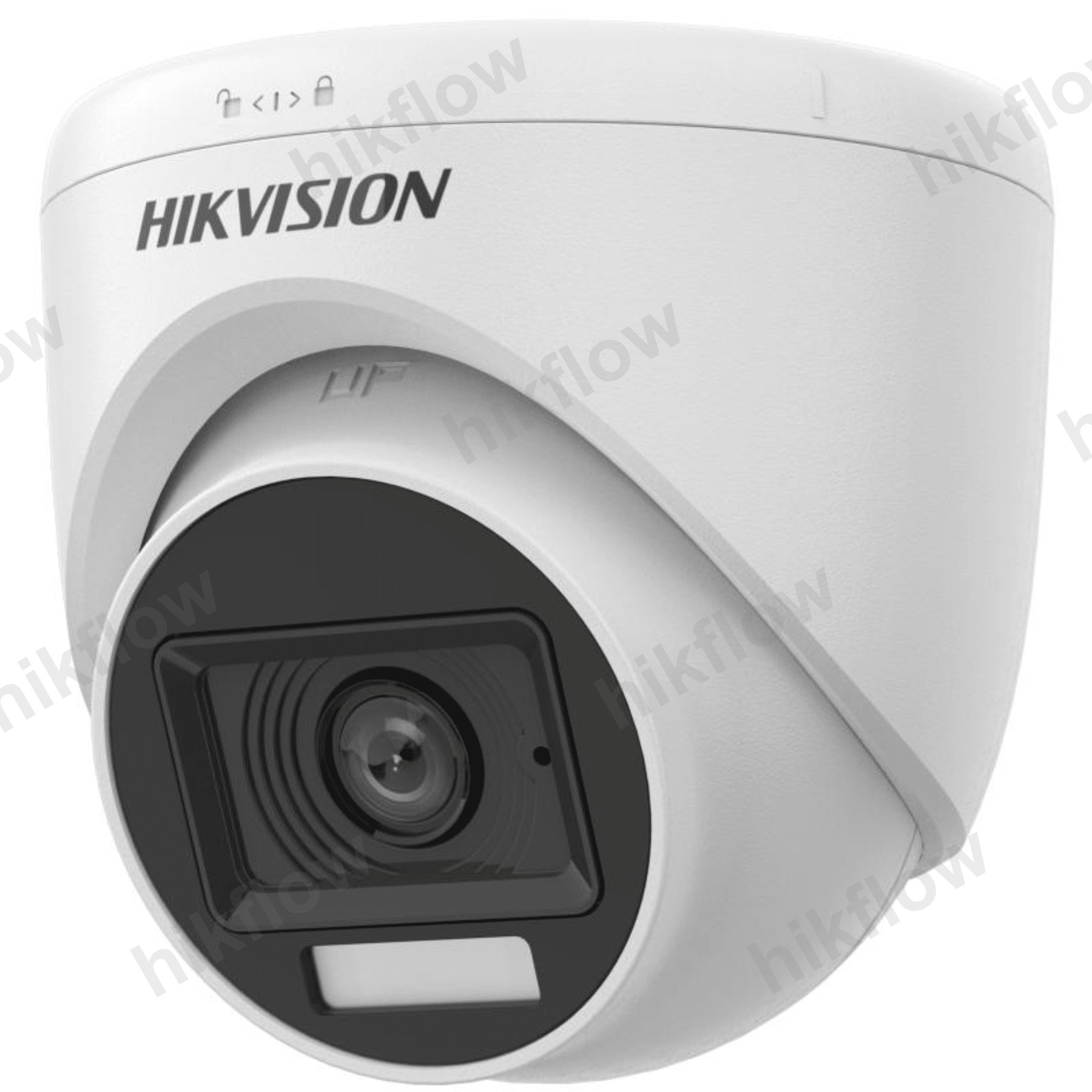 Hikvision DS-2CE76K0T-LMFS 3K Sesli Hibrit Işıklı Turret Kamera