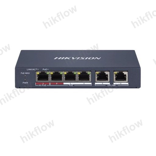 Hikvision DS-3E1106HP-EL 6 Port PoE Switch
