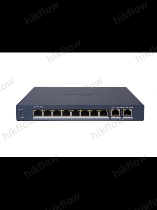 Hikvision DS-3E1510P-EI/M 8 Port Gigabit Akıllı Yönetilebilir PoE Switch