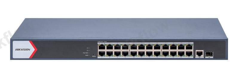 Hikvision DS-3E1526P-EI 24 Port Gigabit Akıllı Yönetilebilir PoE Switch