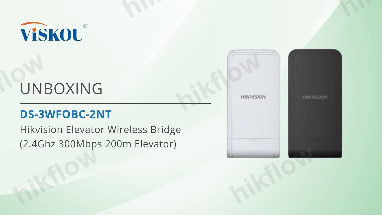 Hikvision DS-3WF1000-EI-2N 300 Mbps 1 KM Kablosuz Bridge