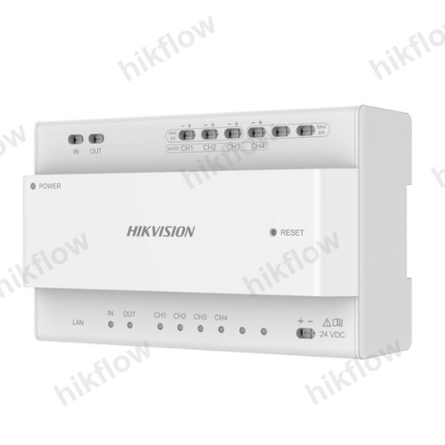 Hikvision DS-KAD704Y 4 Portlu Video Interkom Dağıtıcı