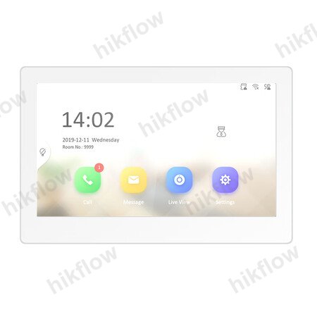 Hikvision DS-KH6350-WTEL 7 inç IP İç Ünite