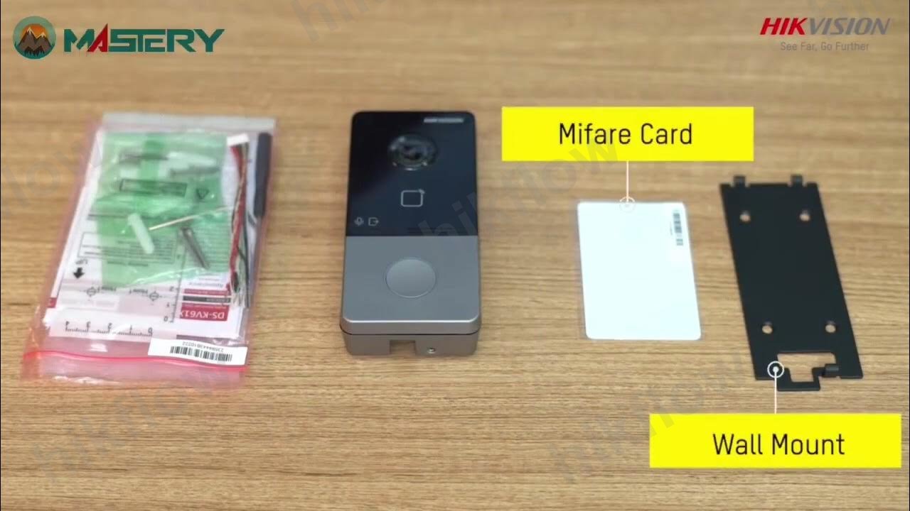 Hikvision DS-KV6124-WBE1 2MP Wi-Fi Villa Tipi Kapı Paneli