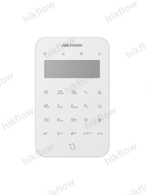 Hikvision DS-PK1-LT-WE/WB Kablosuz LCD Tuş Takımı