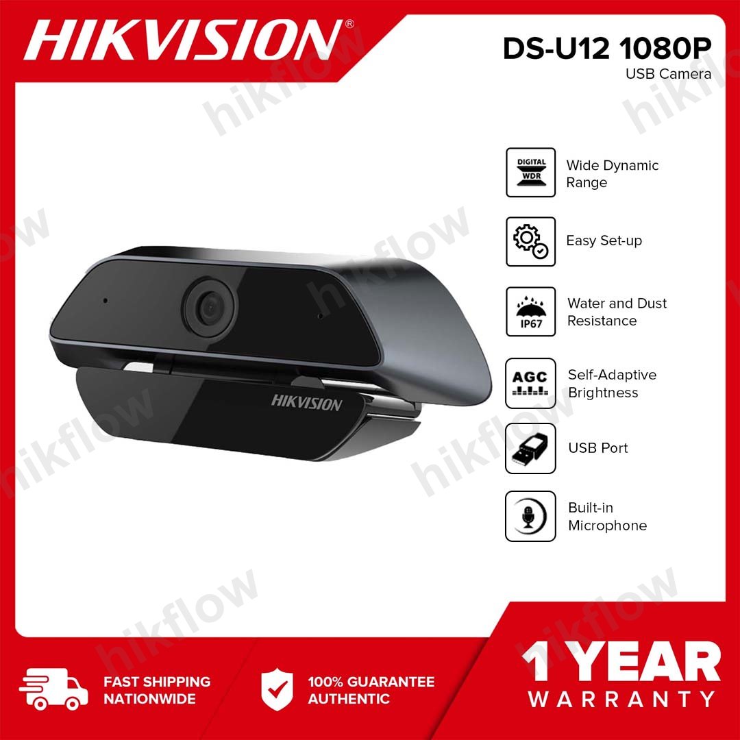Hikvision DS-U12 2 MP Full HD USB Web Kamera