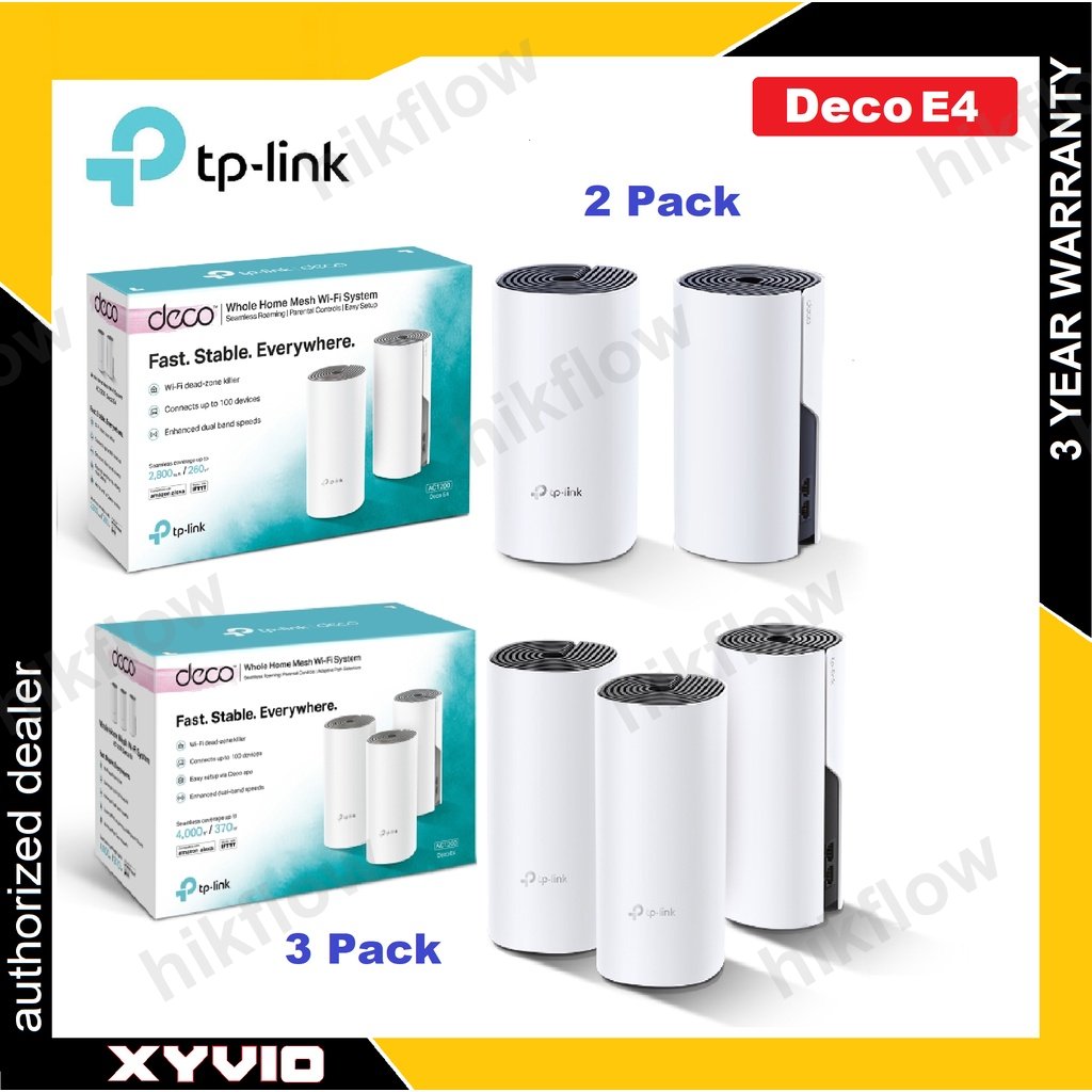 TP-Link Deco HC4 AC1200 Bütün Evi Kapsayan Mesh Wi-Fi Sistemi