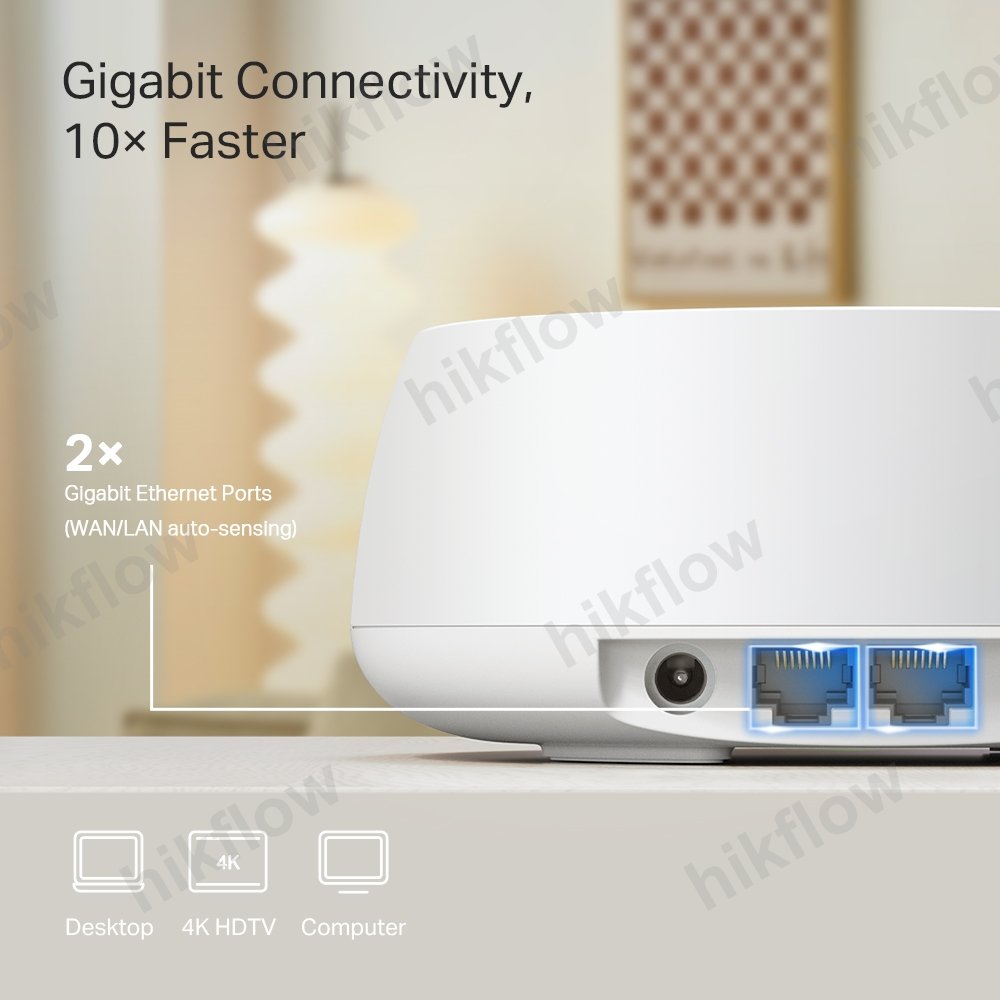 TP-Link Deco WB7200 AX7800 Üç Bantlı Mesh Wi-Fi 6 Sistemi