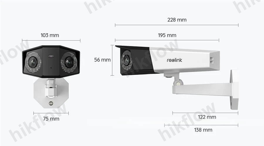 Reolink Duo 2 PoE 8MP 180° Panoramik IP Kamera