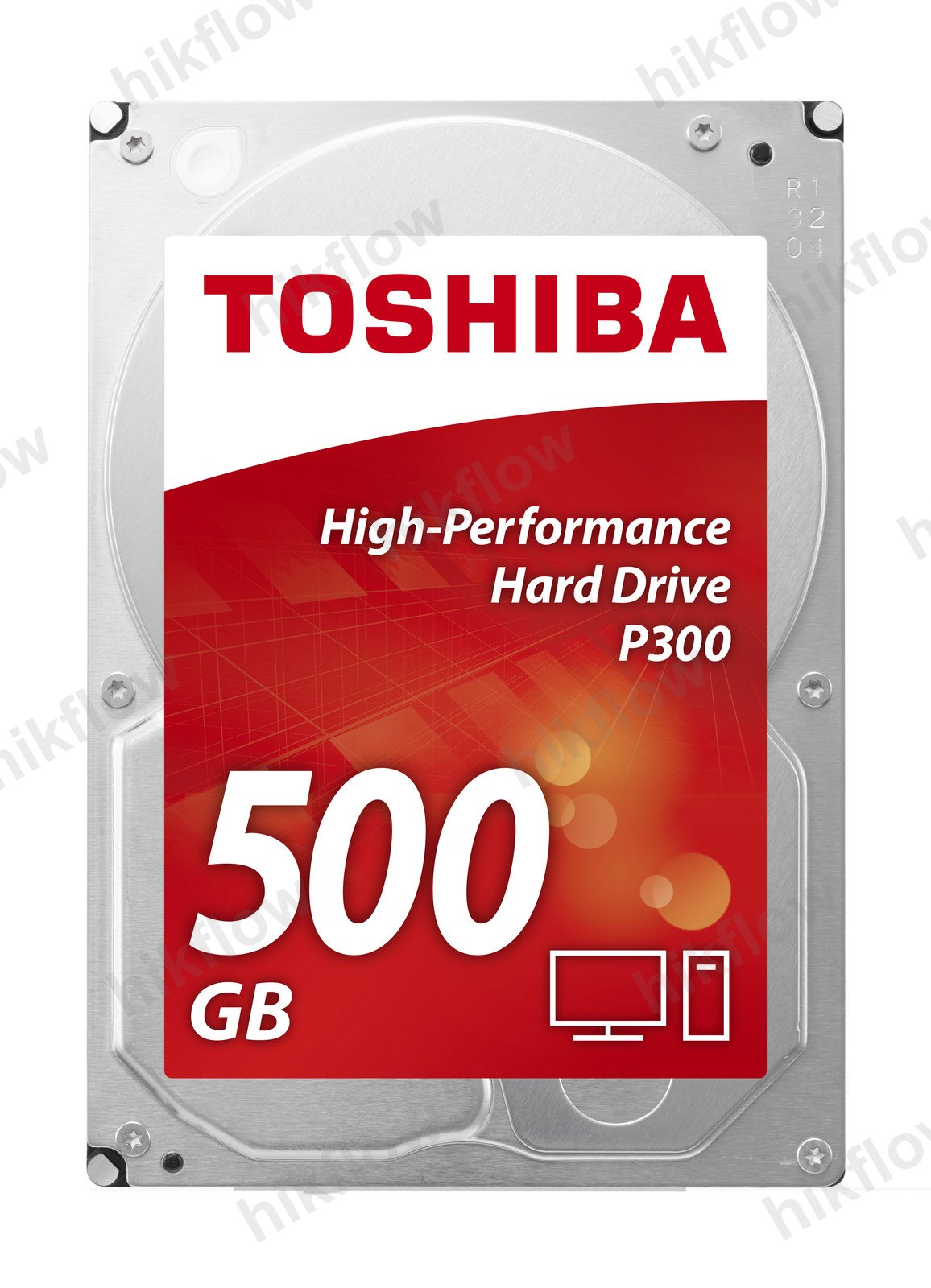 Toshiba P300 500GB 7200RPM 64MB 3.5" SATA3 HDD (HDWD105UZSVA)