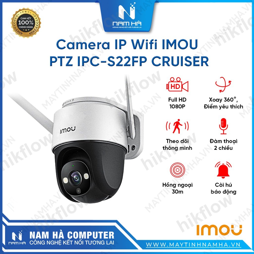 Imou Cruiser IPC-S22FP-D 2MP Wi-Fi PTZ Kamera