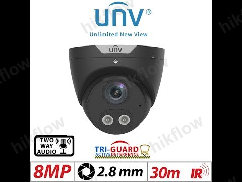Uniview IPC3618SB-ADF40KMC-I0 8MP IP Turret Kamera