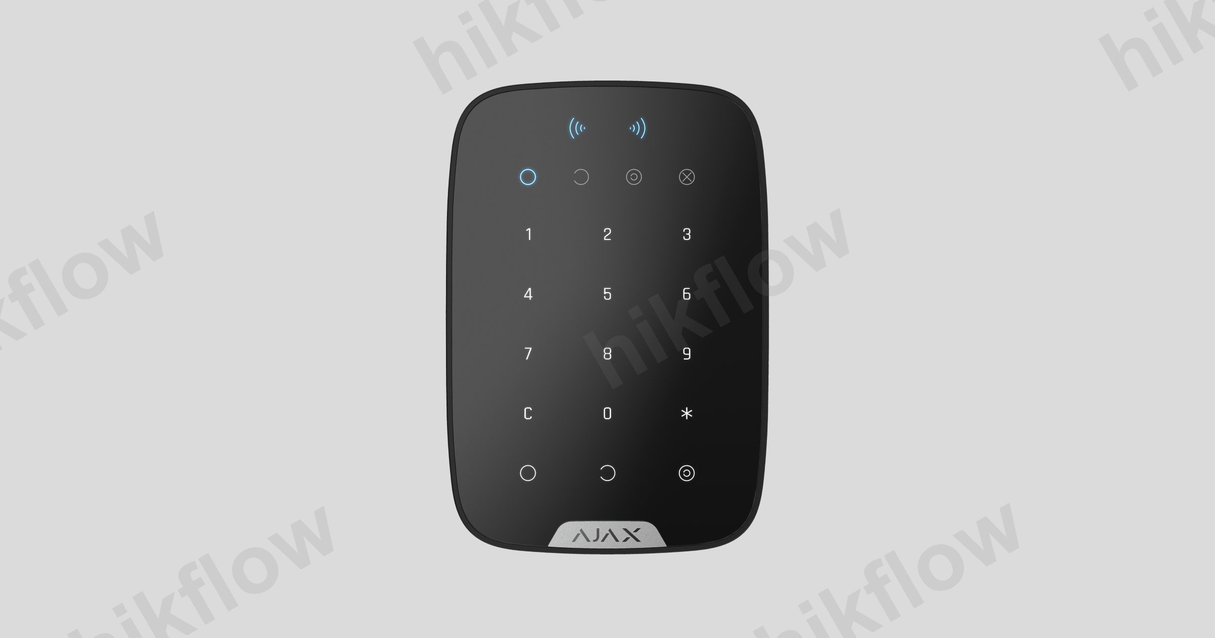 Ajax KeyPad Plus Kablosuz Dokunmatik Tuş Takımı