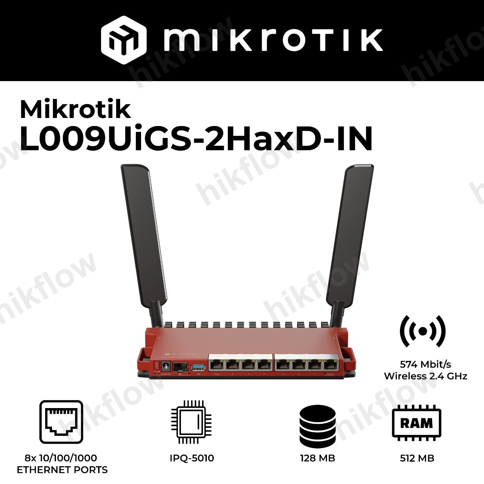 MikroTik L009UiGS-2HaxD-IN Wi-Fi 6 Router