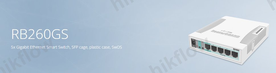 MikroTik RB260GS 5 Port Gigabit SFP Yönetilebilir Switch