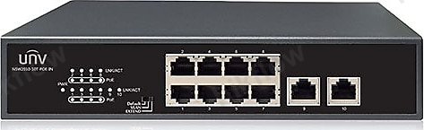 Uniview NSW2010-10T-POE-S-IN 8 Port PoE Switch