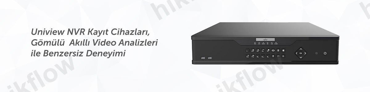 Uniview NVR308-64X 64 Kanal NVR Kayıt Cihazı