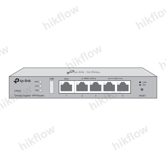TP-Link Omada ER7206 Gigabit Multi-WAN VPN Router
