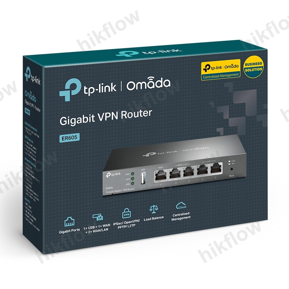 TP-Link Omada TL-R605 Gigabit VPN Router