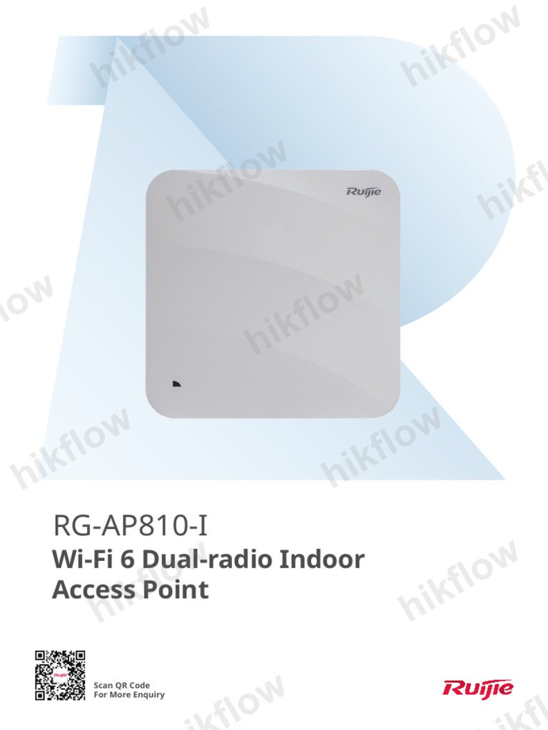 Ruijie RG-AP810-I Wi-Fi 6 Access Point