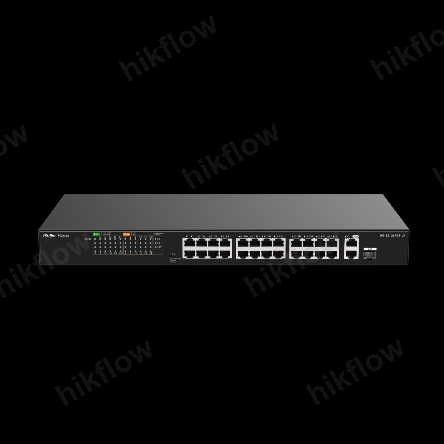 Ruijie Reyee RG-ES126FGS-LP 24 Port PoE Smart Managed Switch