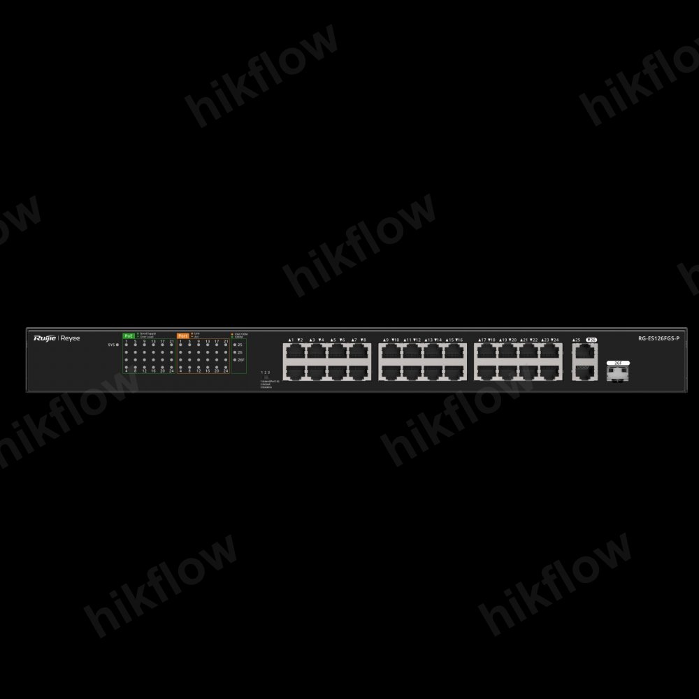 Ruijie Reyee RG-ES126FGS-P 24 Port PoE Switch