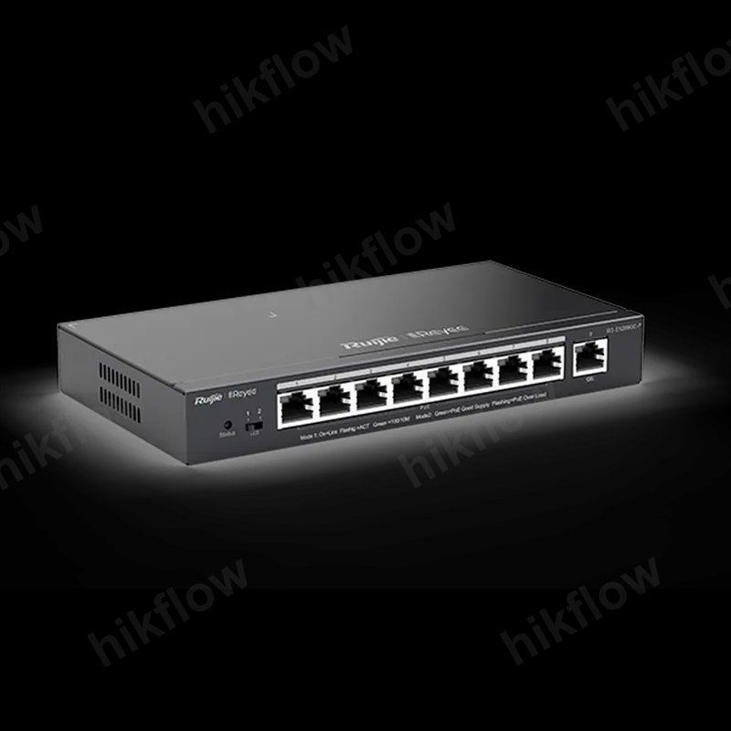 Ruijie Reyee RG-ES209GC-P 9 Port Gigabit Cloud Yönetilebilir PoE Switch