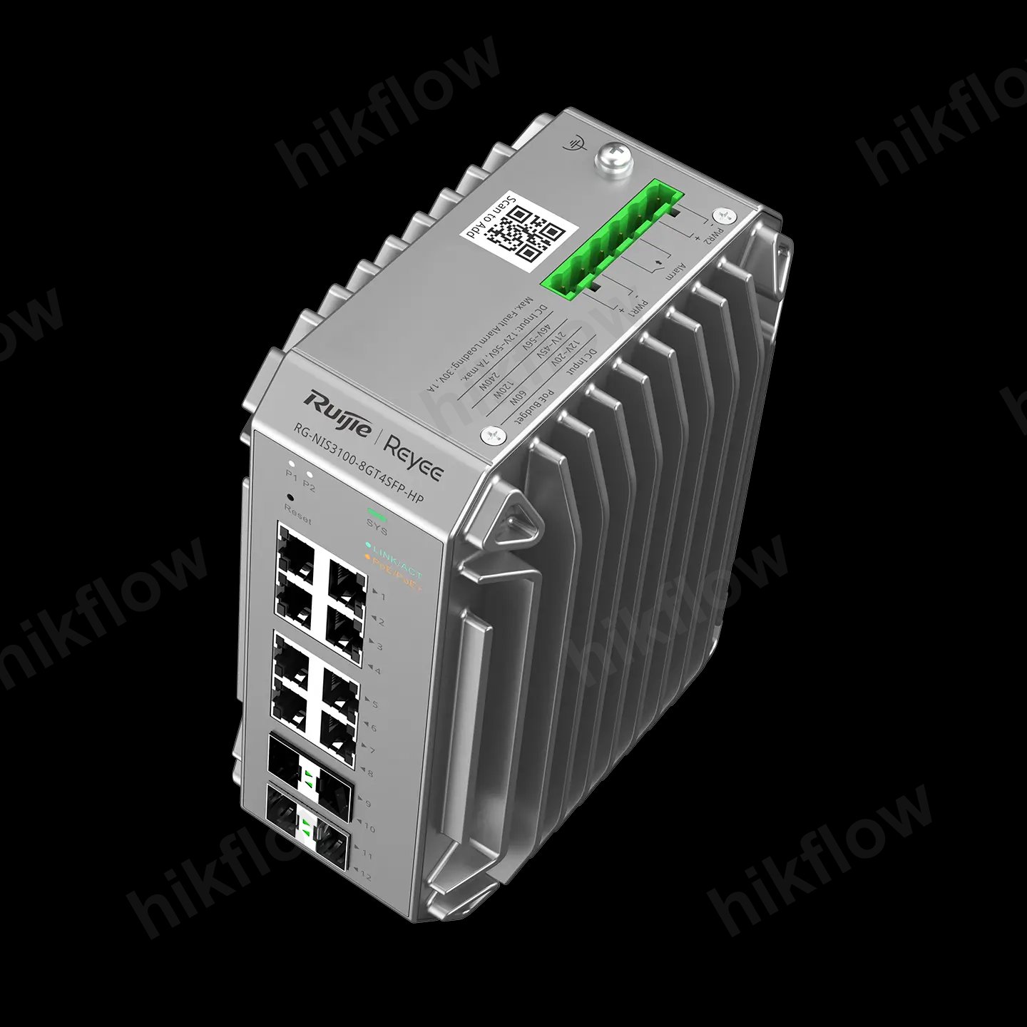 Ruijie RG-NIS3100-8GT4SFP-HP Endüstriyel Switch