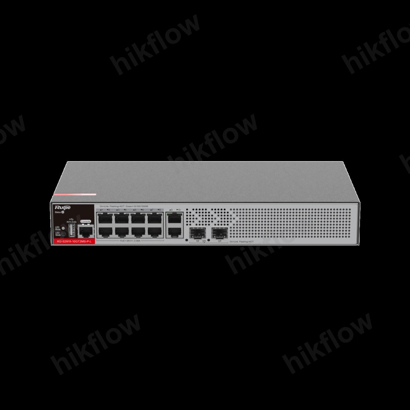 Ruijie RG-S2915-10GT2MS-L 10 Port Yönetilebilir Switch