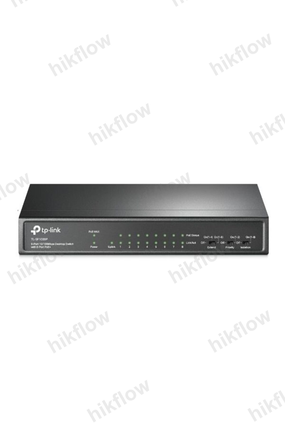 TP-Link SF1009P 9-Port 10/100Mbps 8-Port PoE+ Switch