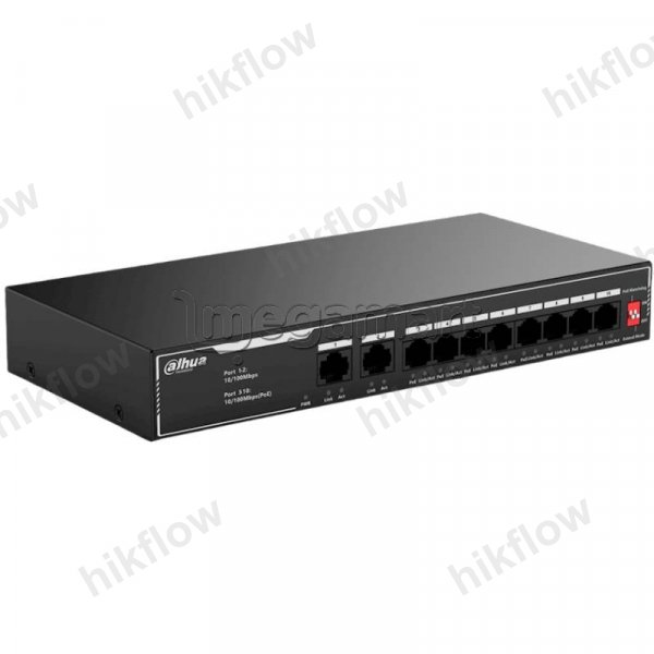 Dahua SF1010LP 10 Port 8 Port PoE Switch