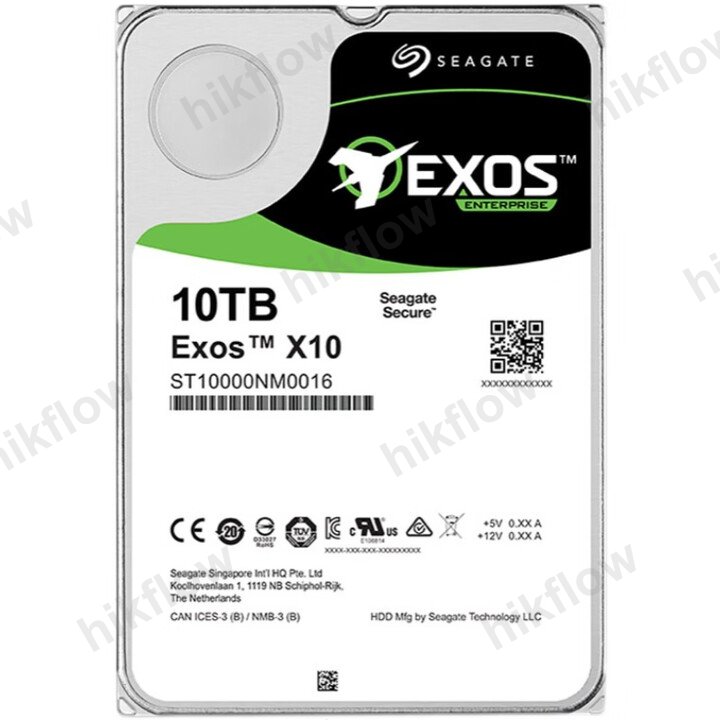 Seagate Exos X10 10TB 7200RPM 256MB SATA3 HDD (ST10000NM0016)