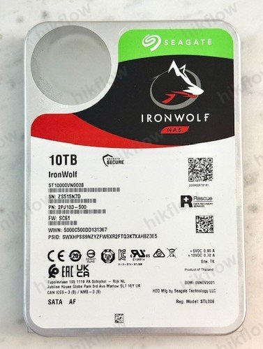 Seagate IronWolf 10TB ST10000VN0008 NAS HDD
