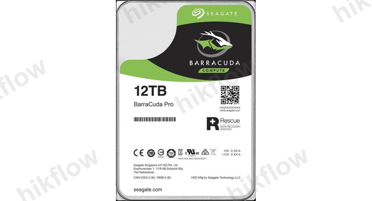 Seagate BarraCuda Pro 12TB 7200RPM 256MB SATA3 HDD (ST12000DM001)