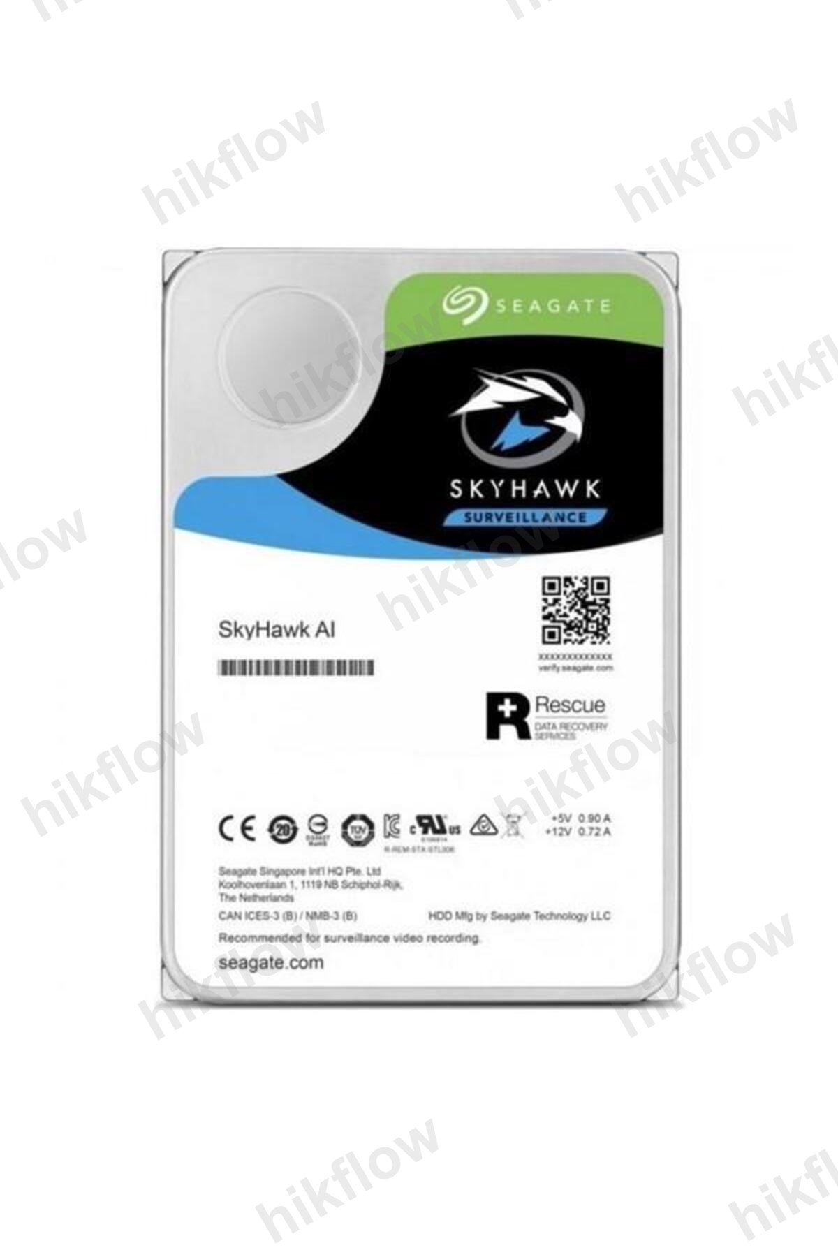 Seagate SkyHawk AI 12TB ST12000VE001 Güvenlik Diski